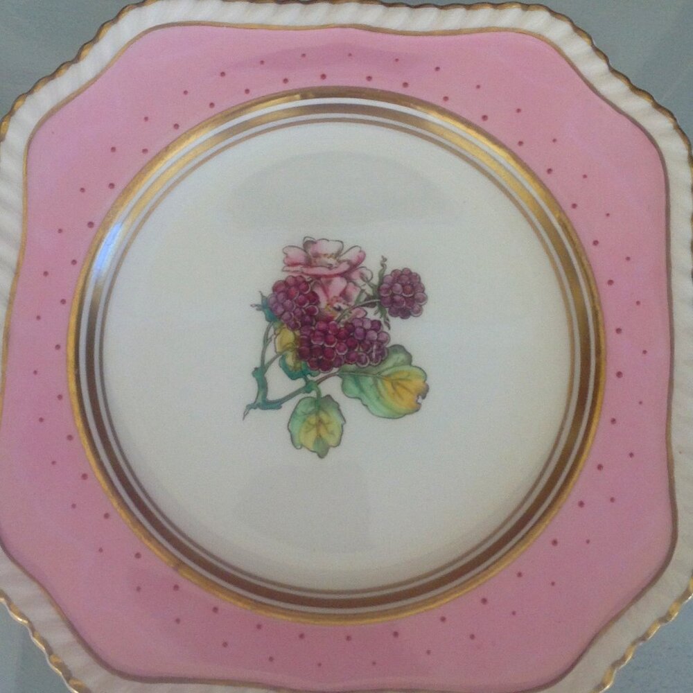 Vintage Plate by Gray's Pottery - Made in Stoke-on-Trent England